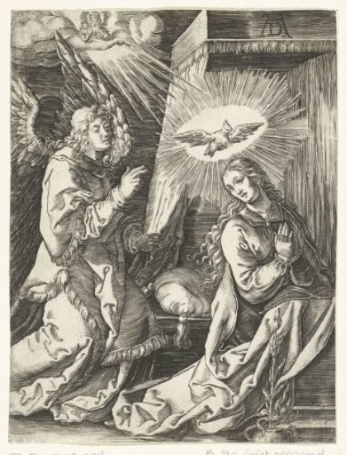 The Annunciation of the Birth of Christ to Mary