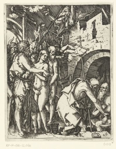 Christ Leaving Hell and Liberating the Patriarchs and Prophets and Others