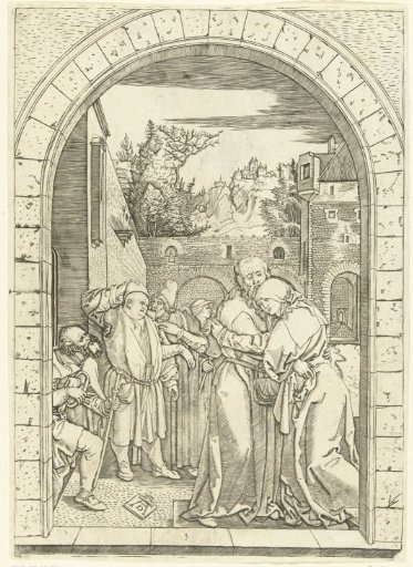 Meeting of Joachim and Anna at the Golden Gate