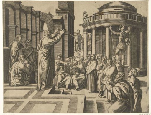 The Preaching of Paul in Athens