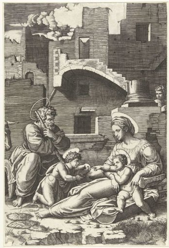 Mary with Child, Joseph and Little John the Baptist