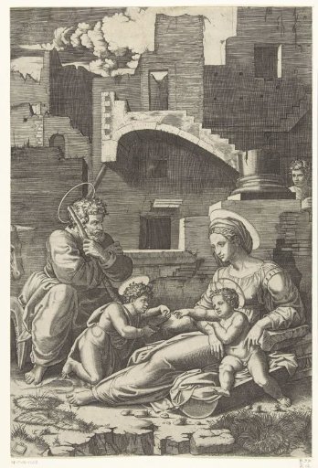 Mary with Child, Joseph and Little John the Baptist