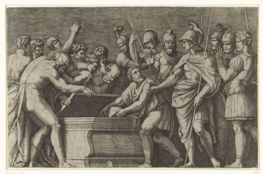 Alexander the Great Having the Works of Homer Safely Stored