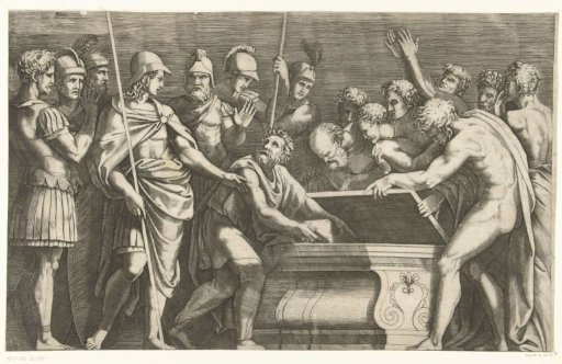 Alexander the Great Having the Works of Homer Safely Stored