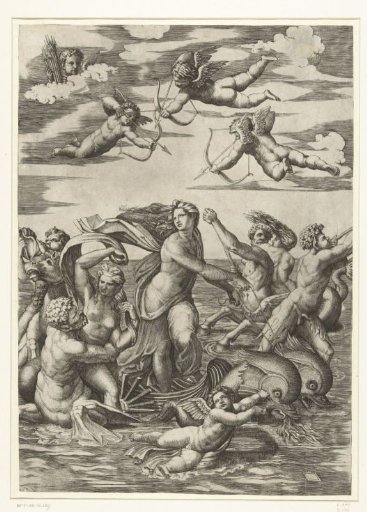 The Triumph of Galatea with Tritons, Nereids and Putti