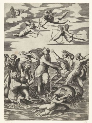The Triumph of Galatea with Tritons, Nereids and Putti