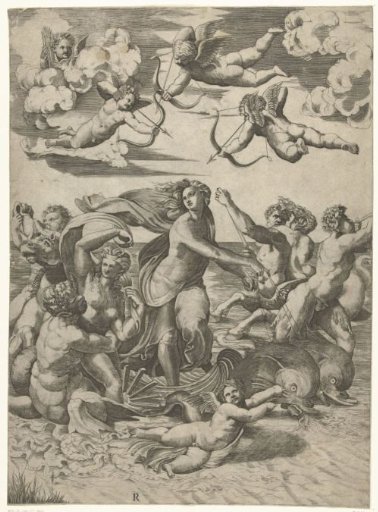 The Triumph of Galatea with Tritons, Nereids and Putti