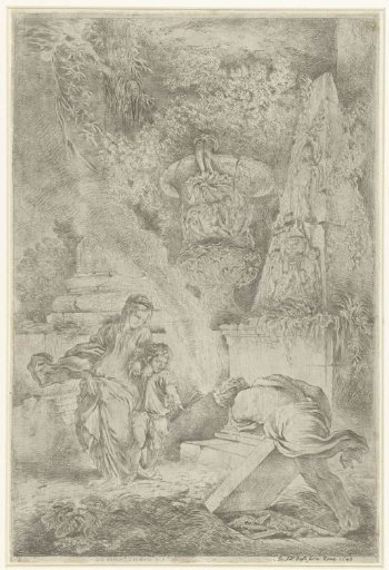 Theseus Discovers the Weapons of His Father