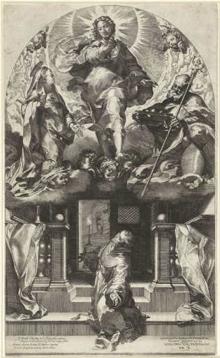 Christ Appears to Saint Francis