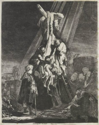 The descent from the cross: second plate