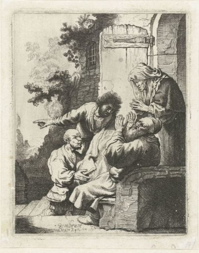 Joseph's coat brought to Jacob