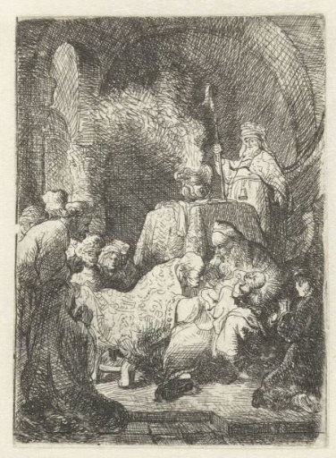 The circumcision: small plate