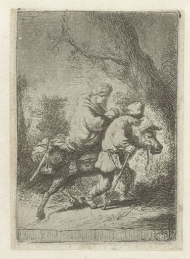 The flight into Egypt: small