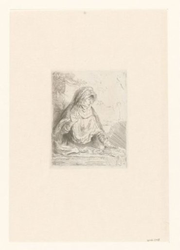The Virgin with the instruments of the Passion