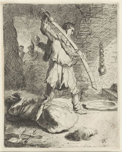 The beheading of St John the Baptist