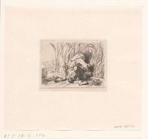 The monk in the cornfield
