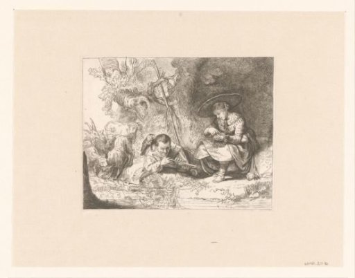 The flute player ('The Little Uilenspiegel')