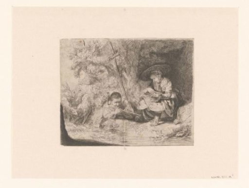 The flute player ('The Little Uilenspiegel')