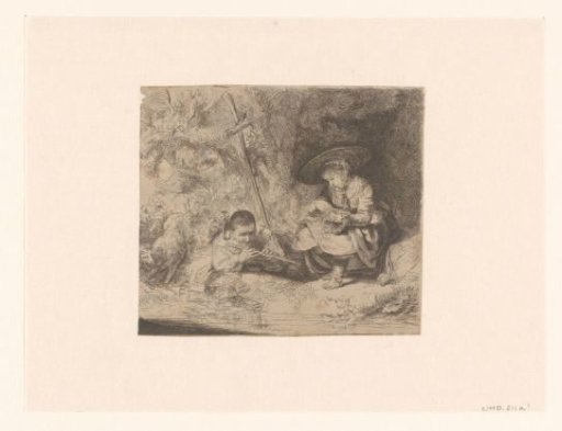 The flute player ('The Little Uilenspiegel')