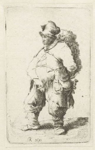 A man making water