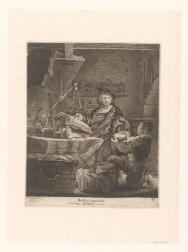 Jan Uytenbogaert, 'The goldweigher'