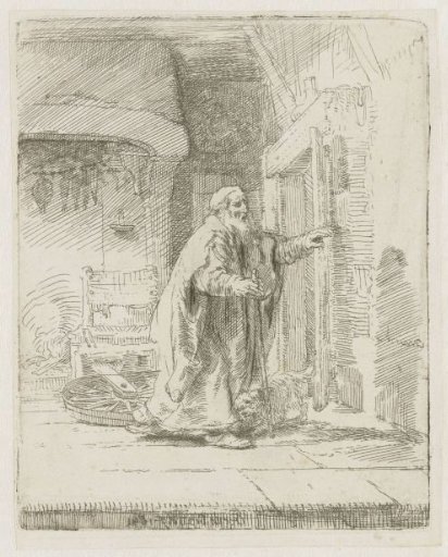 The blindness of Tobit: the larger plate