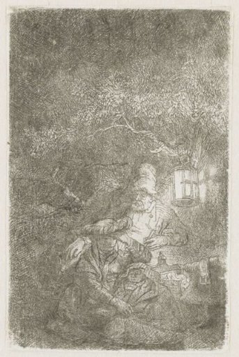 The rest on the flight into Egypt: a night piece