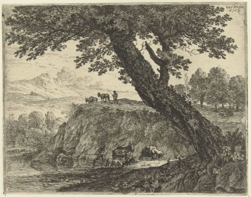 Landscape with Two Muleteers