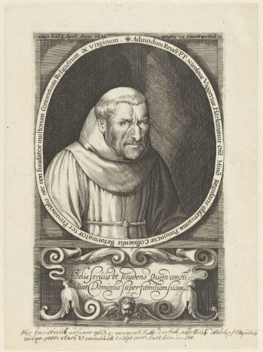 Portrait of Nicolaas Wigger as a Franciscan