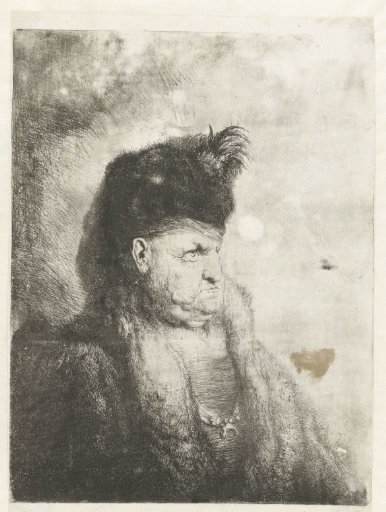 Bust of an Oriental with a Fur Cap