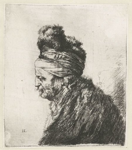 Bust of a Man with Turban