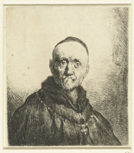 Bust of an Old Man with a Skullcap