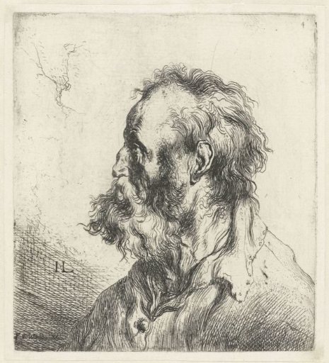 Bust of an Old Man with a Beard