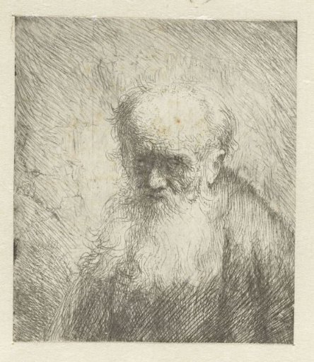 Bust of an Old Man with a Long Beard