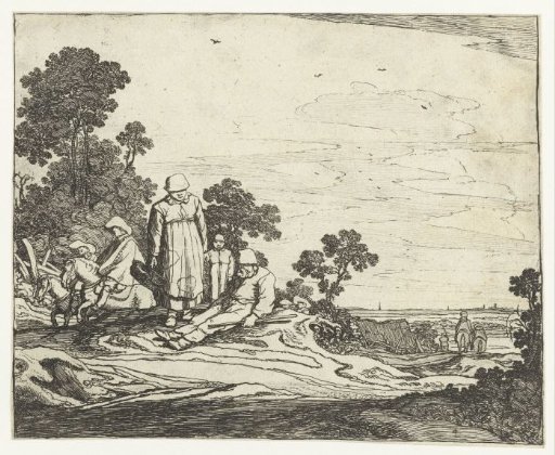Landscape with Horsemen