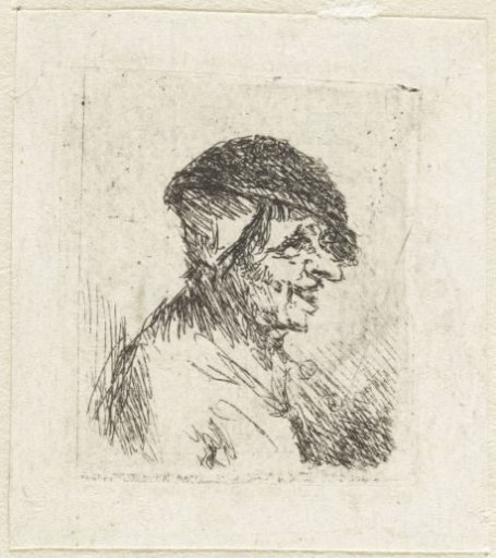 Bust Of A Smiling Peasant