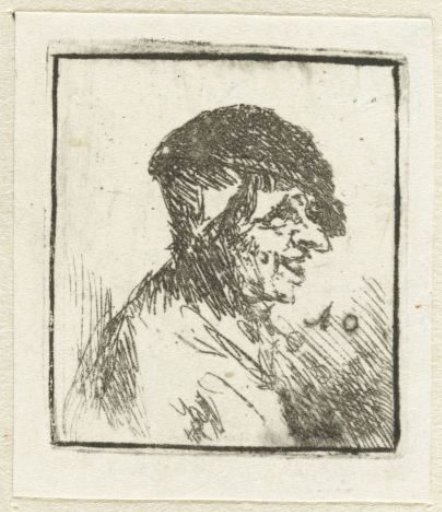 Bust Of A Smiling Peasant