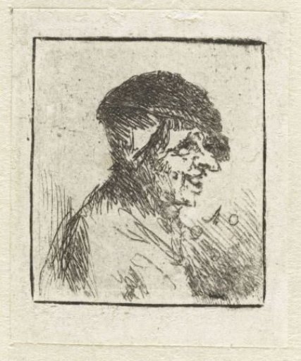 Bust Of A Smiling Peasant