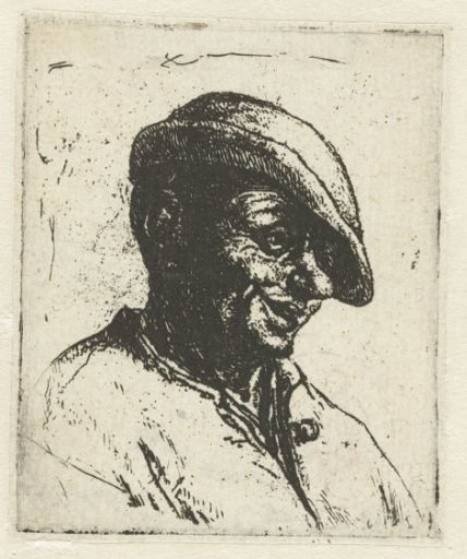 Bust Of A Smiling Peasant