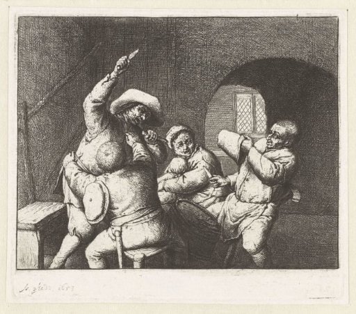 Fighting card players