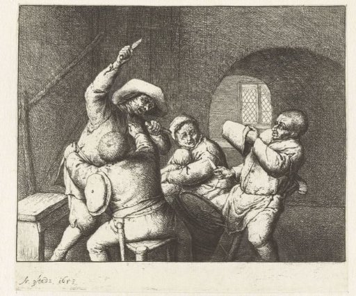 Fighting card players