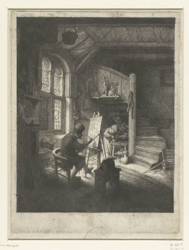 Painter in his Workshop