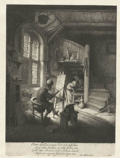 Painter in his Workshop