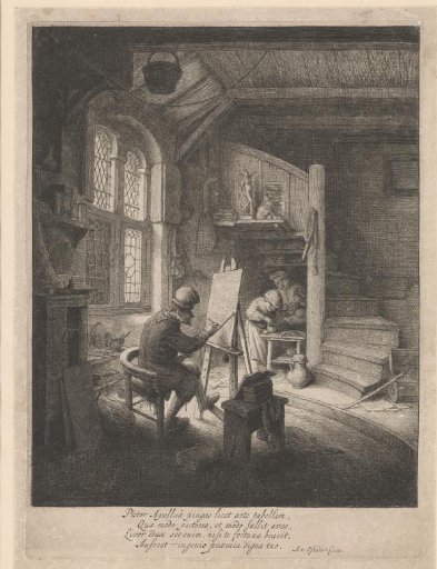 Painter in his Studio