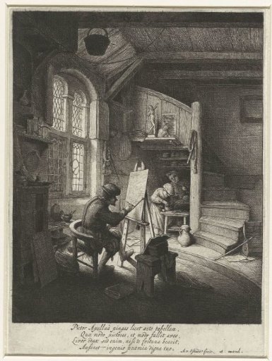 Painter in his Studio