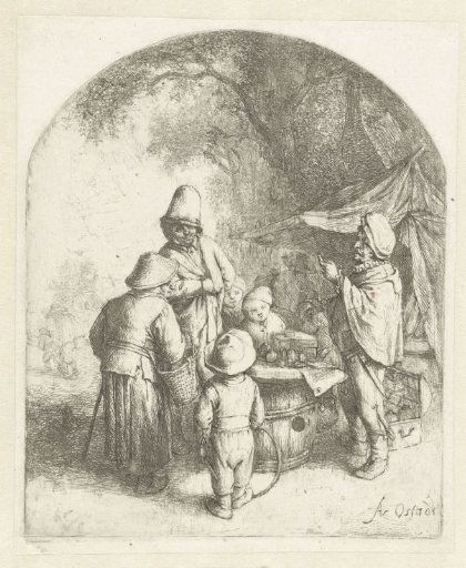 The Quack Selling His Wares