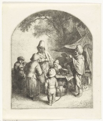 The Quack Selling His Wares