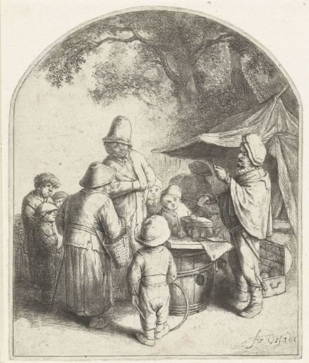 The Quack Selling His Wares