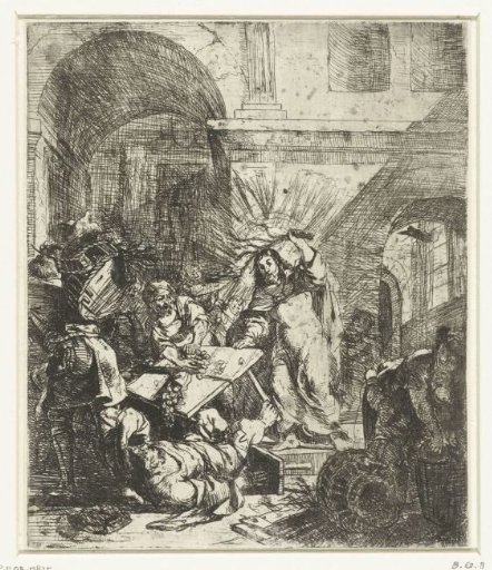 Expulsion of the money changers from the temple