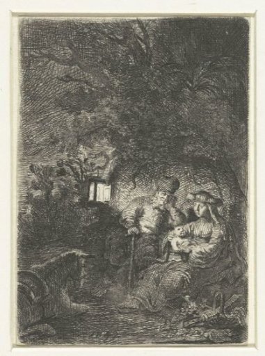 Rest on the Flight into Egypt